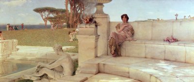 Vårens röst, 1908 av Lawrence Alma Tadema